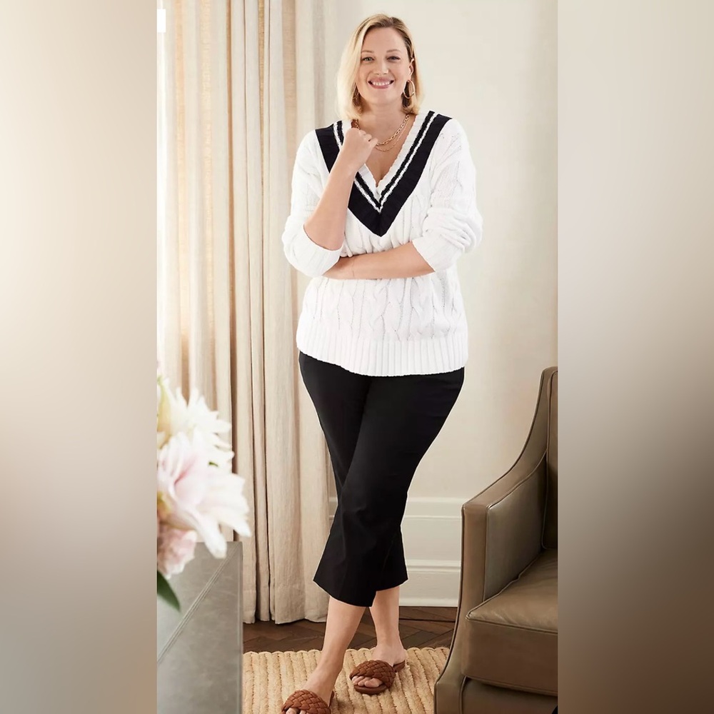 Lane Bryant- 4-SeasonCapri Pant - Black- 16W- Never Worn!